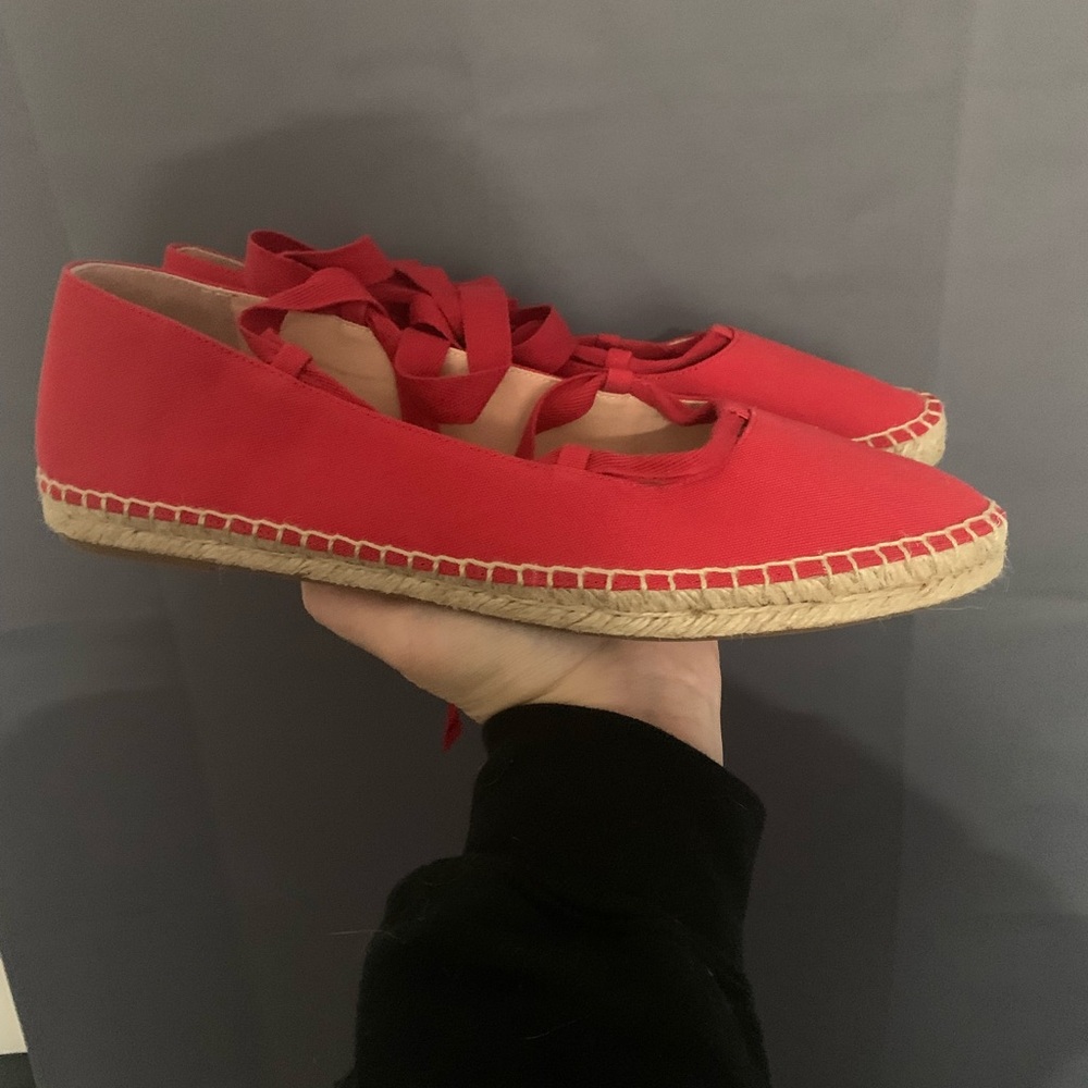 J. Crew lace up espadrille